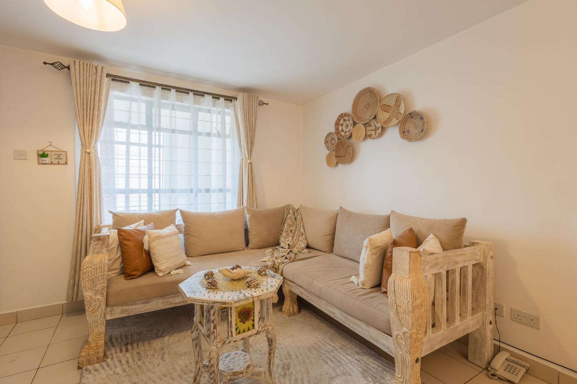 Furnished 1 Bedroom Apartment In Nairobi. 15 Mins To Cbd. Free Wi-Fi & Parking Luaran gambar