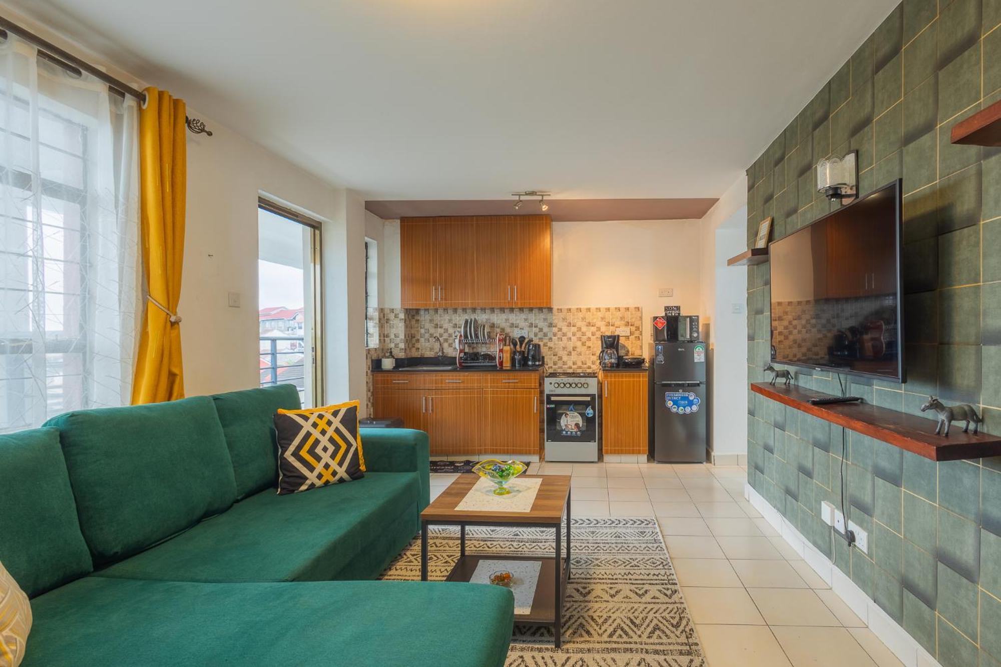 Furnished 1 Bedroom Apartment In Nairobi. 15 Mins To Cbd. Free Wi-Fi & Parking Luaran gambar